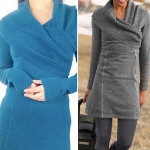 Athleta Sochi Cowl Dress in Black